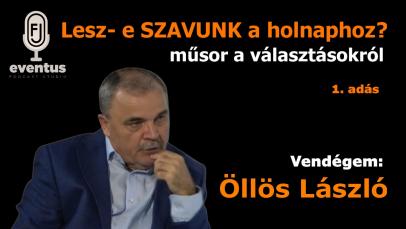 Vegyük kézbe a saját sorsunkat! Lesz-e szavunk a holnaphoz Doc. Öllös Lászlóval