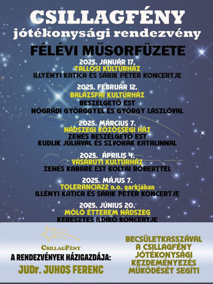 Csillagfény jótékonysági rendezvény