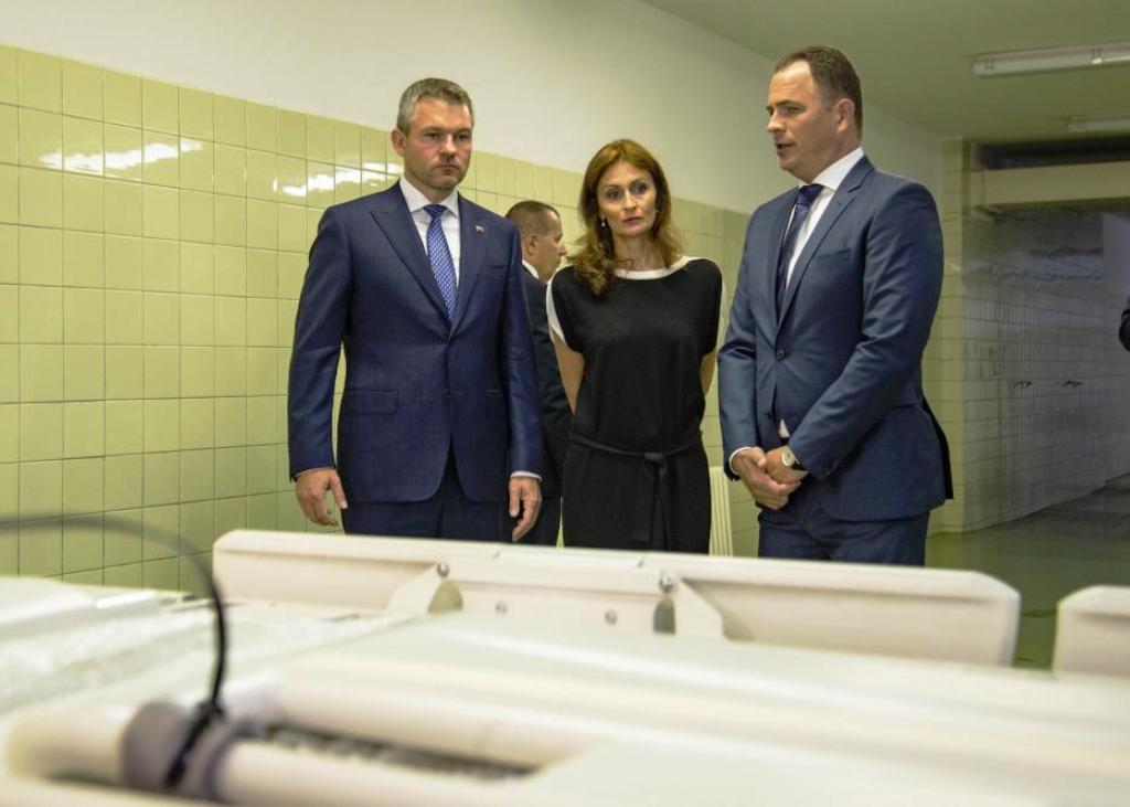 Juraj Kovács, Andrea Kalavská, Peter Pellegrini (Fotó: TASR)