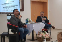 JUDr. Juhos Ferenc beszélgető estje Sváby Andrással