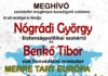 Meghívó- Beszélgető est Nógrádi Györggyel és Benkő Tiborral